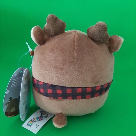 Squishmallow 5" RUBY Reindeer With Scarf Christmas Holiday Collection Rare NWT - Picture 7 of 7